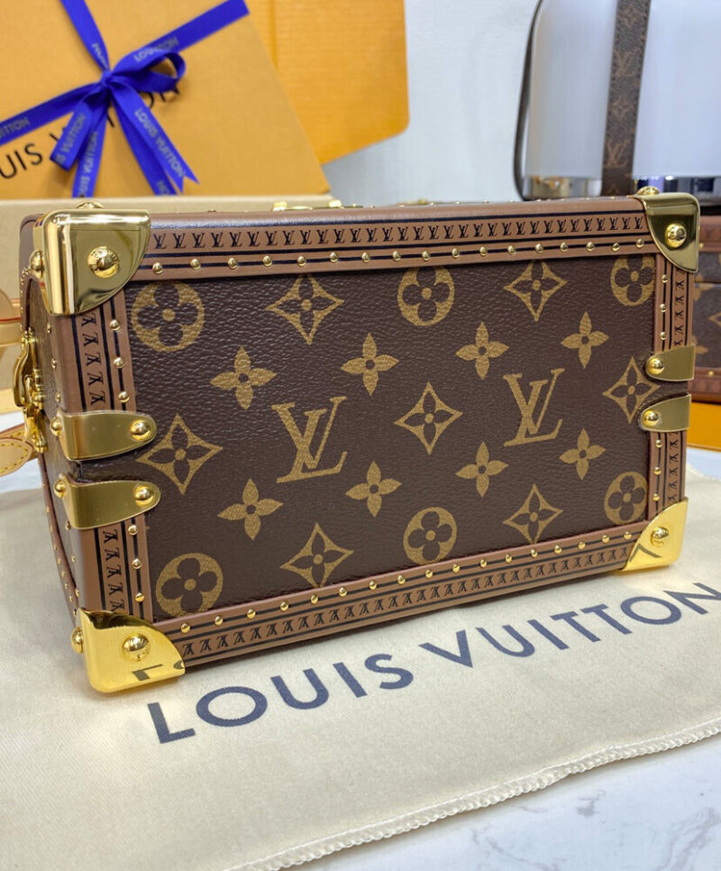 Louis Vuitton Speedy Trunk 20 Monogram M11154 Brown